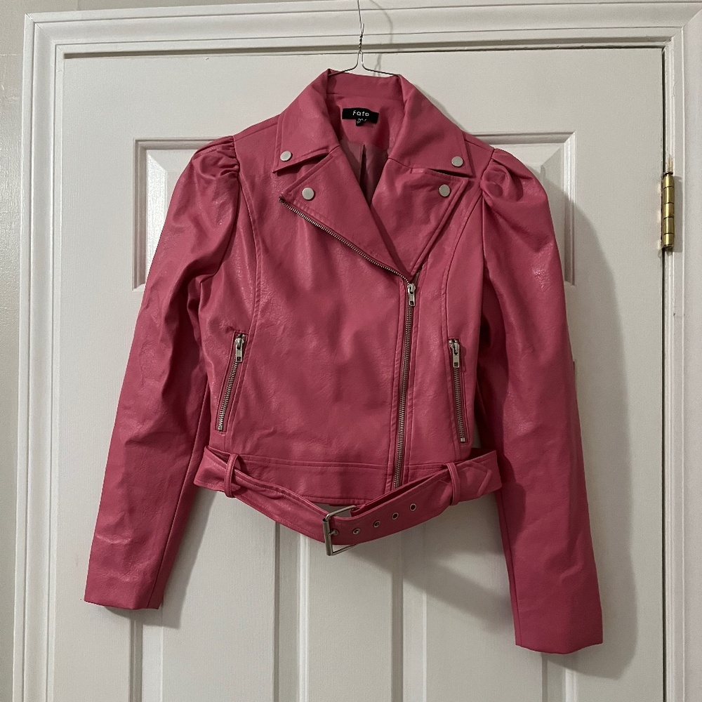 Fate faux leather jacket